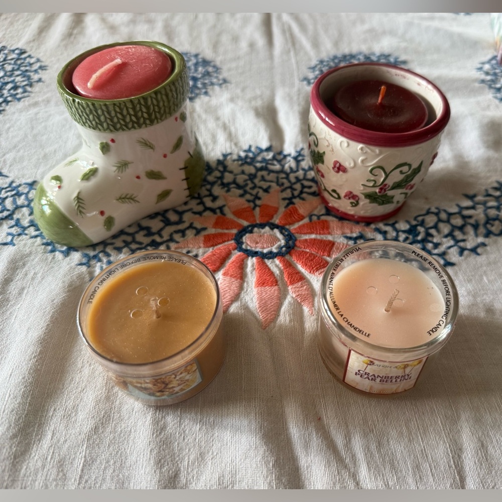 Holiday Candles Holders